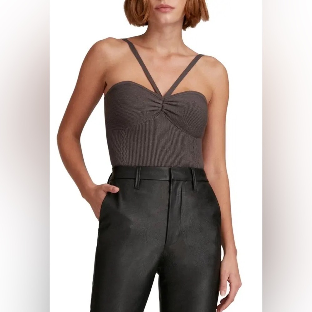 FAVORITE DAUGHTER The Layla Tank - Charcoal‎ Size XL